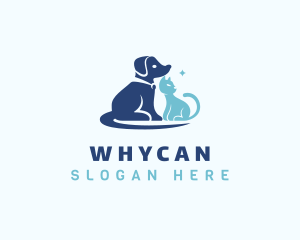 Dog & Kitten Veterinary Logo