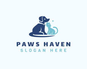 Dog & Kitten Veterinary logo design