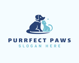 Kitten - Dog & Kitten Veterinary logo design