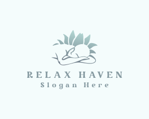 Relaxation Massage Spa logo design