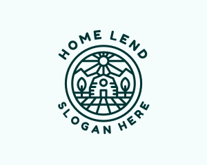 Mortgage - Countryside Farm House logo design