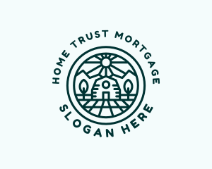 Mortgage - Countryside Farm House logo design