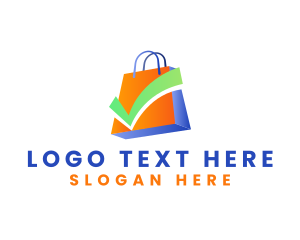 Shopping - Online Shopping Checkout logo design
