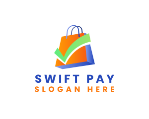 Checkout - Online Shopping Checkout logo design