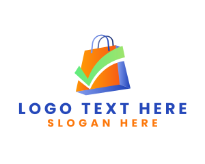 Check - Online Shopping Checkout logo design