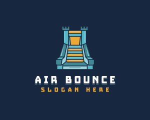 Bouncy Kiddie Slide logo design