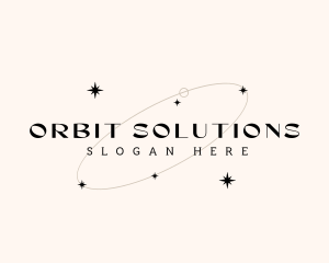 Luxury Star Orbit logo design