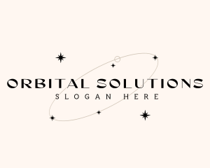 Luxury Star Orbit logo design