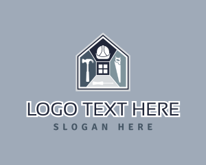 Construction - Construction Tool Hardware Home logo design