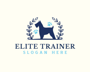 Pet Dog Grooming Laurel logo design