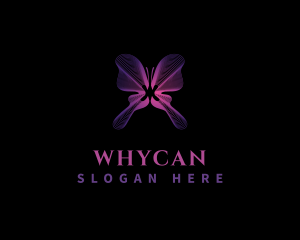 Butterfly - Butterfly Wave Wing logo design