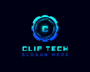 Tech Programmer Cyber logo design