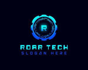 Tech Programmer Cyber logo design