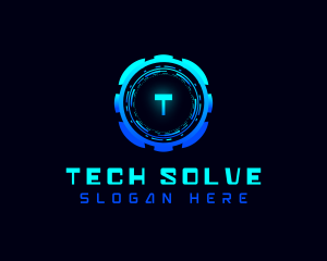 Tech Programmer Cyber logo design