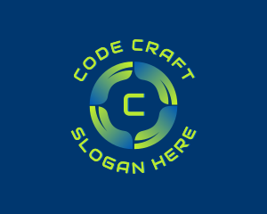 Coding - Motion Tech Software logo design