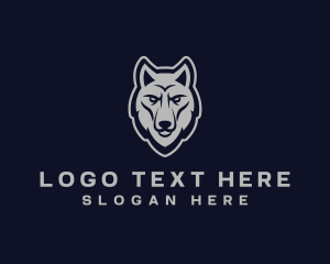 Dog - Wolf Predator Hunter logo design