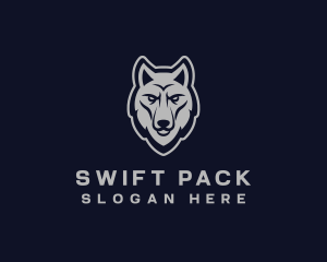 Pack - Wolf Predator Hunter logo design