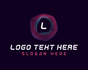 Abstract - Abstract Music Waves logo design