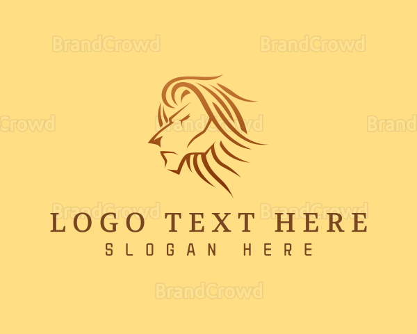 Wild Beast Lion Logo