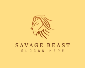 Wild Beast Lion logo design