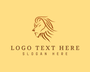 Fierce - Wild Beast Lion logo design