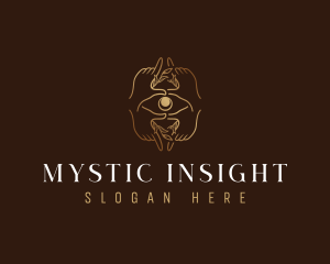 Mystic Eye Hands logo design