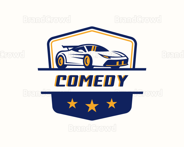 Car Racing Motorsport Logo