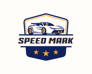 Car Racing Motorsport logo design