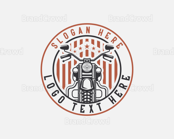 Motorbike Motocross Rider Logo