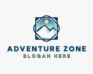 Mountain Peak Adventure logo design