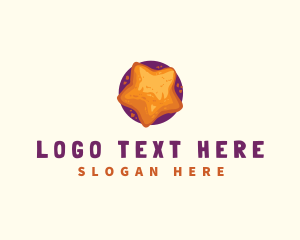Biscuit - Sugar Cookie Star logo design