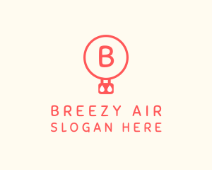 Hot Air Balloon logo design