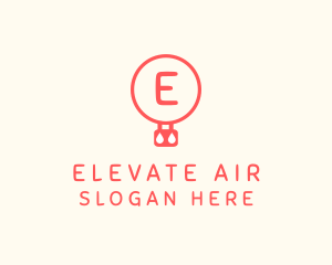 Hot Air Balloon logo design