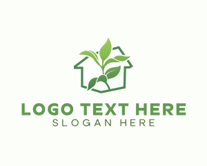 Farm House Plant Logo