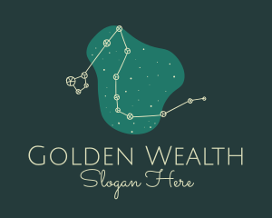 Fortune - Draco Constellation Night logo design