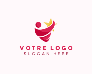 Cooperative - Leader Career Management logo design