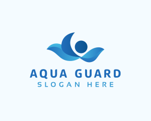 Lifeguard - Creative Swimming Sports logo design