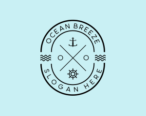 Nautical - Nautical Ship Anchor logo design