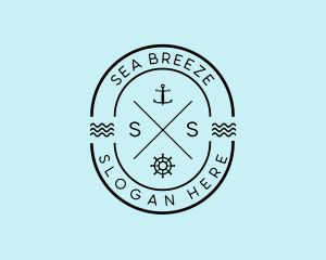 Nautical - Nautical Ship Anchor logo design