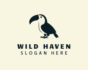 Toucan Bird Aviary logo design