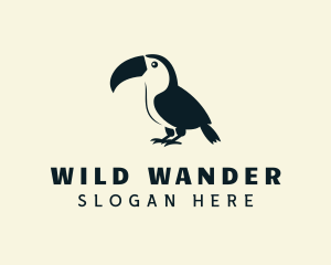 Toucan Bird Aviary logo design