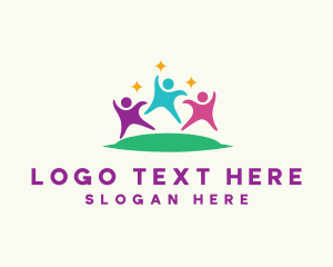 Children - Children Community Charity logo design