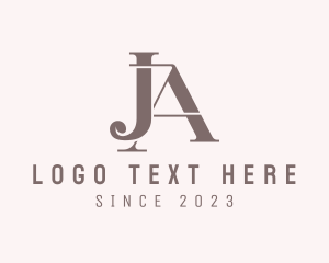 Letter An - Simple Elegant Business logo design