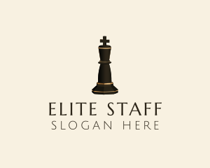 Chess Piece Grandmaster logo design