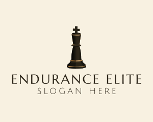 Chess Piece Grandmaster logo design