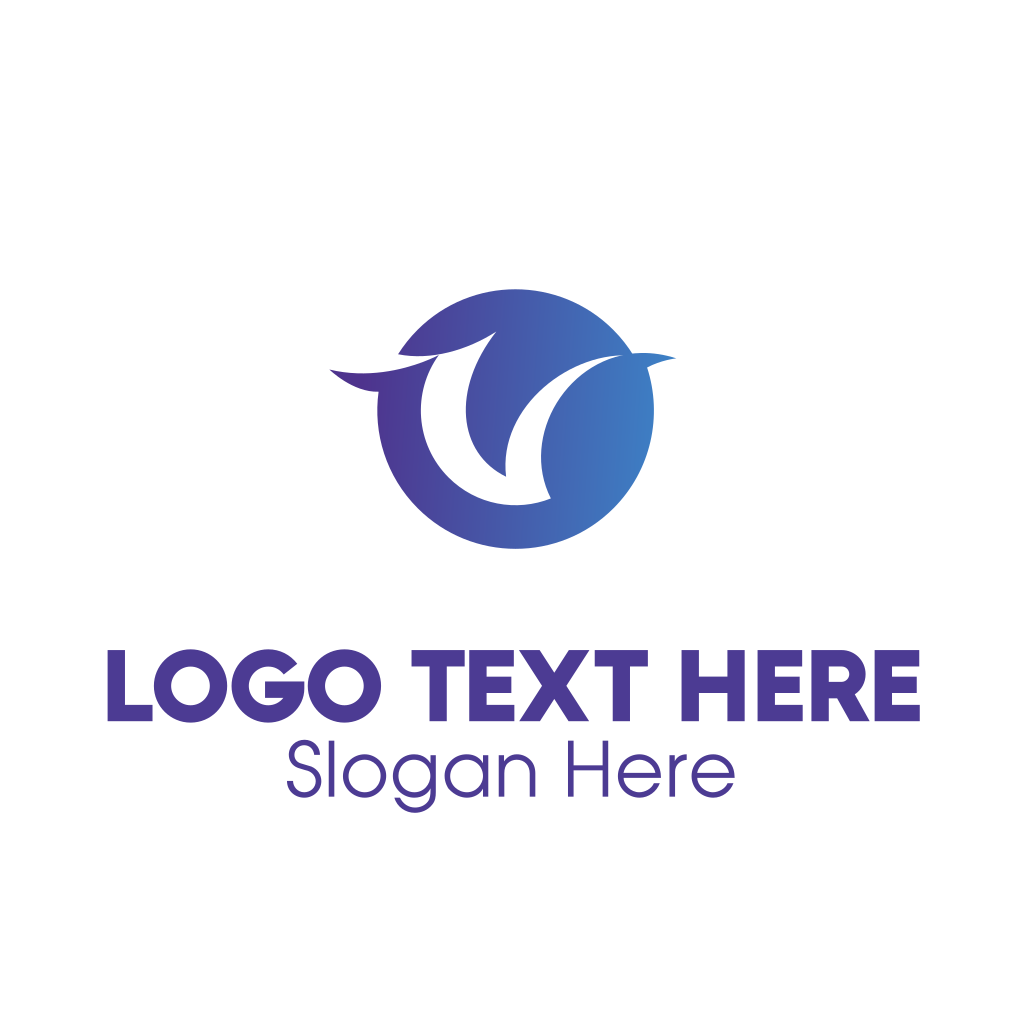Gradient Blue Circle Letter V Logo | BrandCrowd Logo Maker