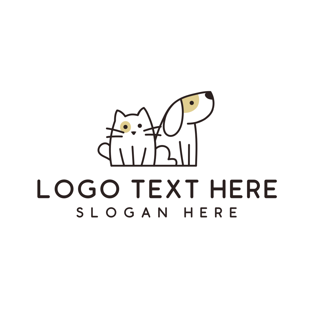 Dog Cat Veterinary Logo | BrandCrowd Logo Maker