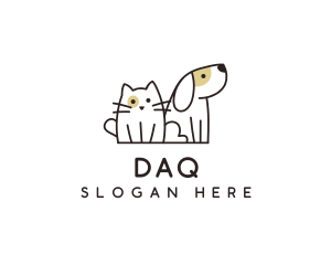 Kitty - Dog Cat Veterinary logo design