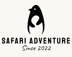 Penguin Safari Zoo logo design