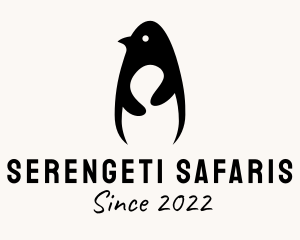 Penguin Safari Zoo logo design